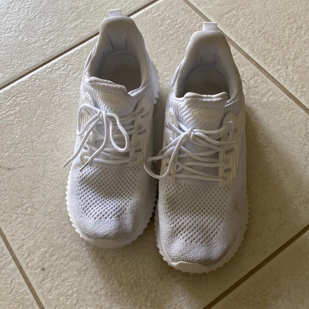 Unbranded white sneakers